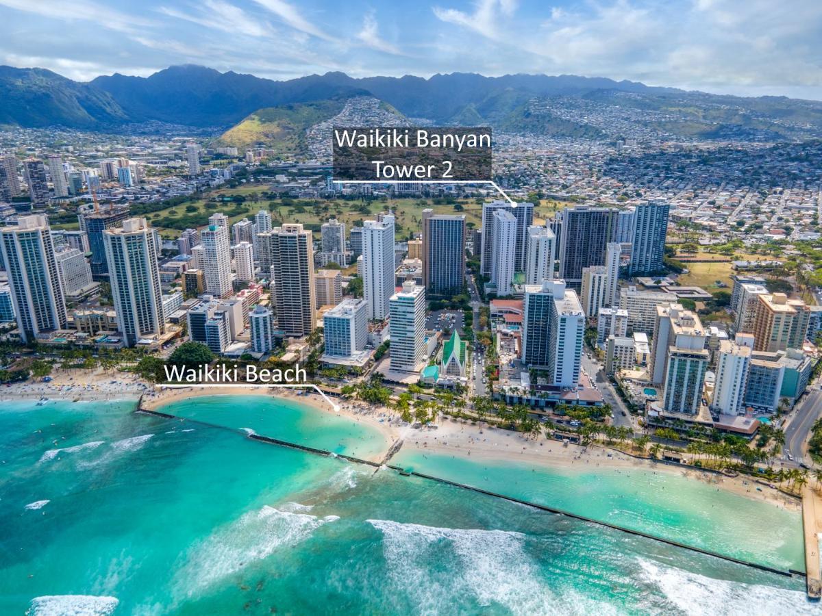 Beautiful 1Br, Steps To Waikiki Beach And Parking Honolulu Exterior foto