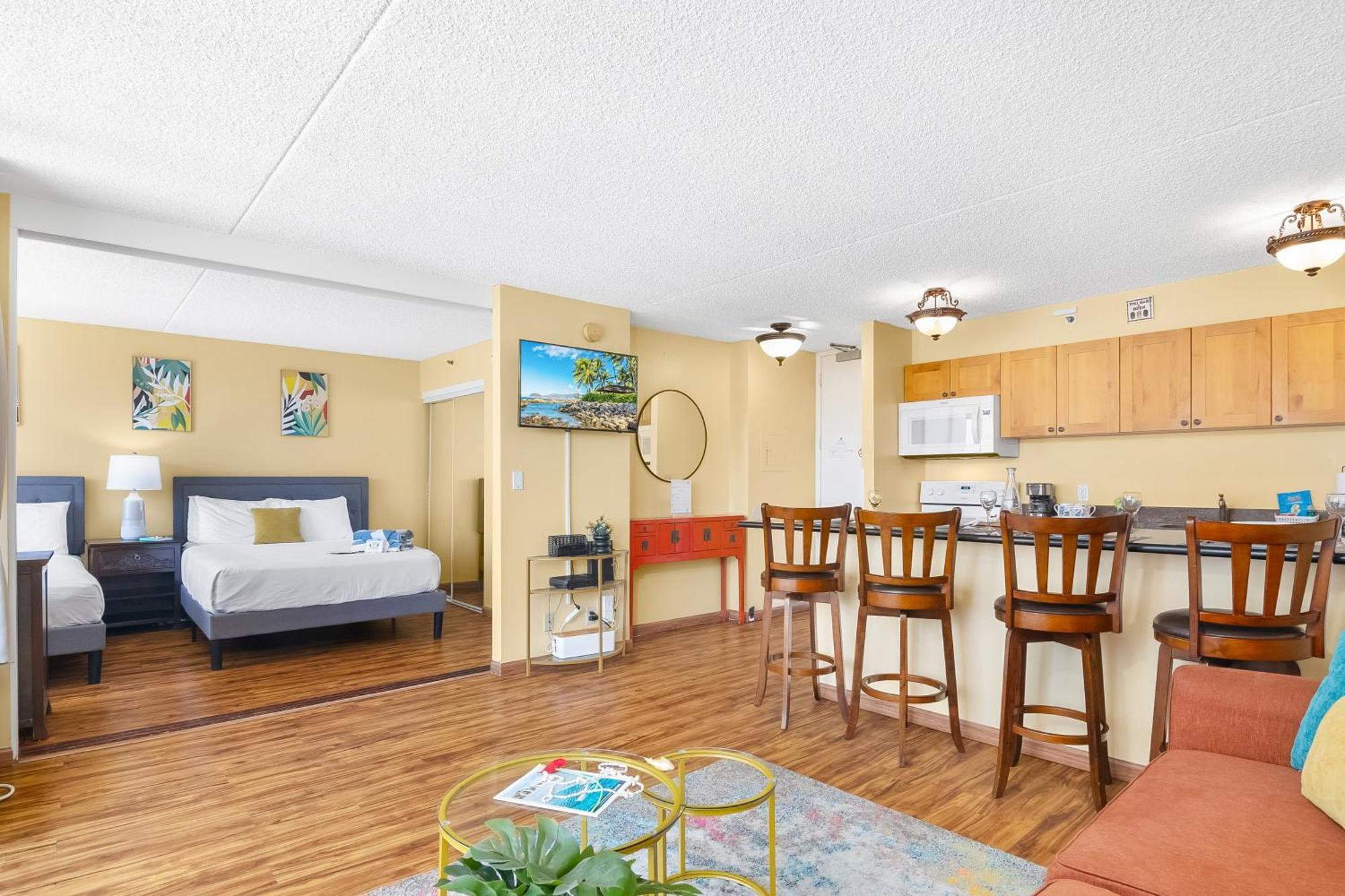 Beautiful 1Br, Steps To Waikiki Beach And Parking Honolulu Exterior foto