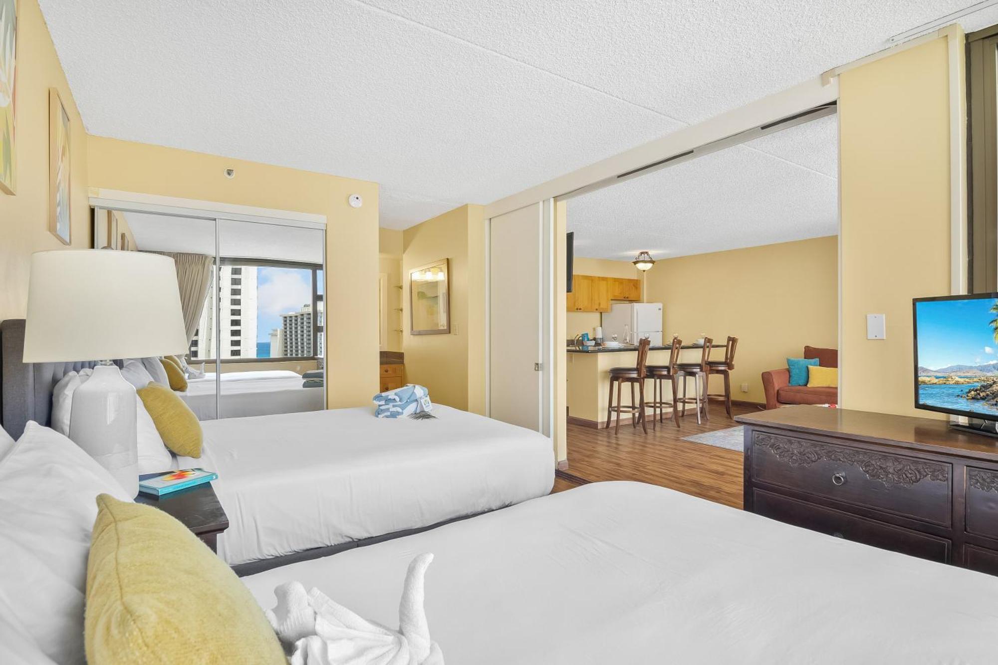 Beautiful 1Br, Steps To Waikiki Beach And Parking Honolulu Exterior foto